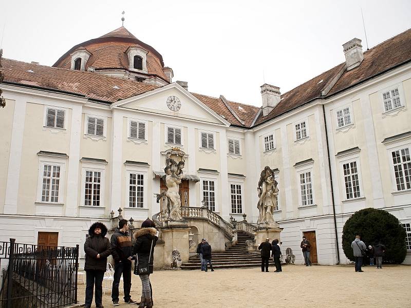 Státní zámek Vranov nad Dyjí přivítal o Velikonocích své první letošní návštěvníky z řad turistů.