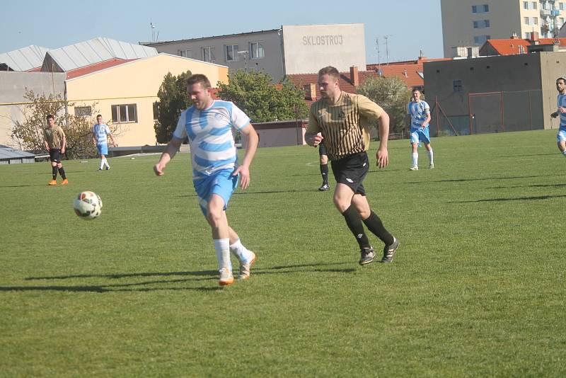 Fotbalisté Přímětic nadále vládnou krajské I.B třídě. Nyní to odnesly Rajhradice.