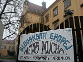 Slovanská epopej Alfonse Muchy v Moravském Krumlově.