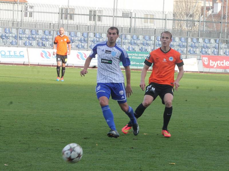 Fotbalisté Znojma prohráli s prvoligovým Libercem v odvetném zápasu poháru 1:2.