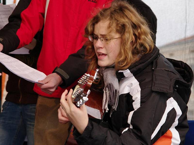 Koncert Pěveckého sboru Znoimia při znojemském adventu. 