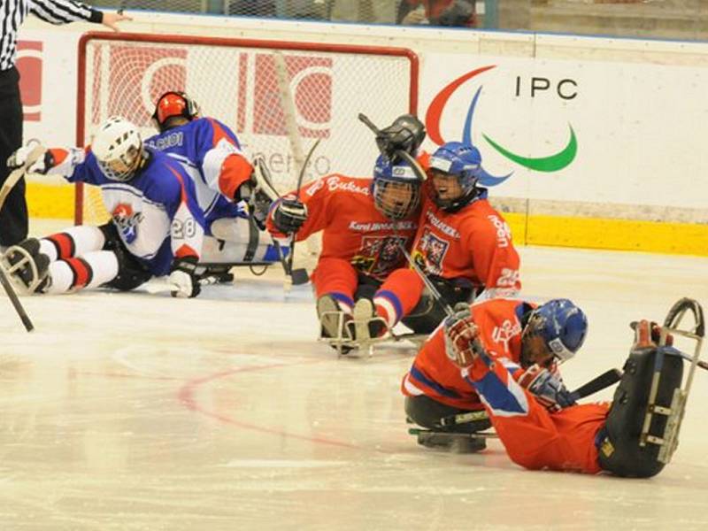 Čeští sledge hokejisté pojedou na paralympiádu. 
