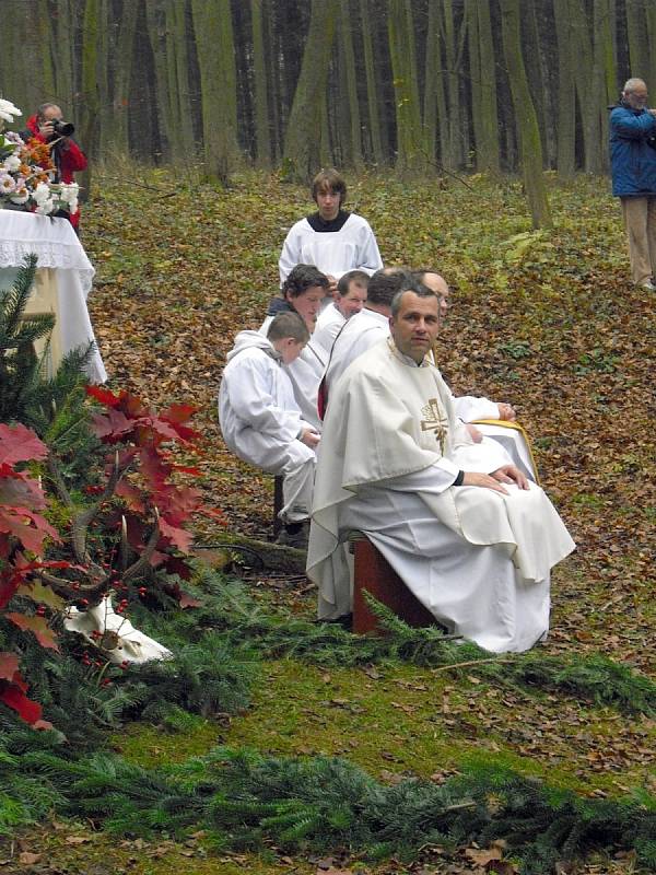 Druhá Svatohubertská mše u Vranova nad Dyjí.