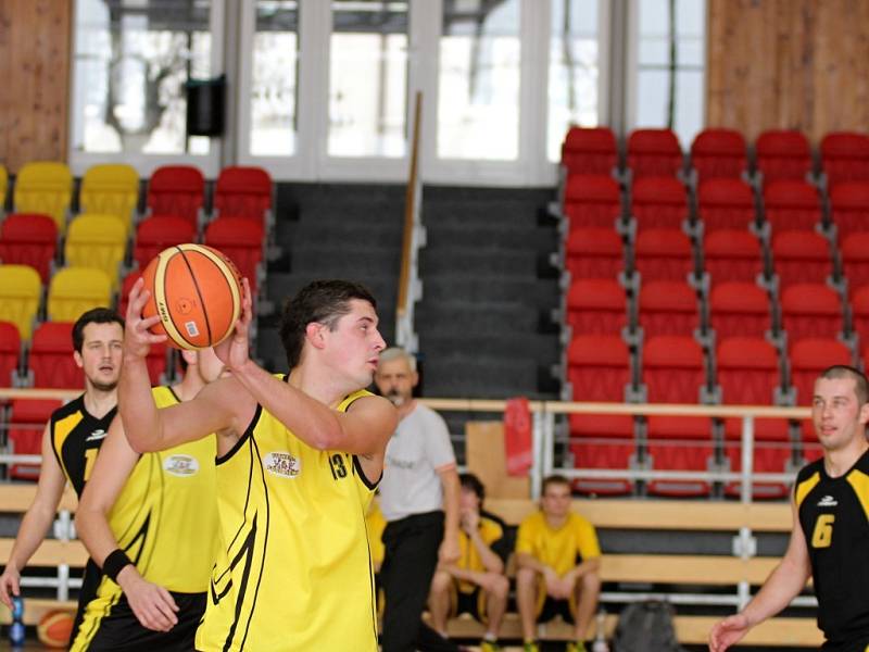 Znojemští basketbalisté. Ilustrační foto.