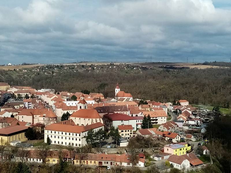 Procházka z Moravského Krumlova do Ivančic.