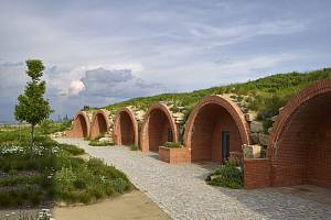 Vinařství Thaya ze Znojemska soutěží v kategoriiArchitektonický design, drobná architektura a výtvarné dílo v architektuře.