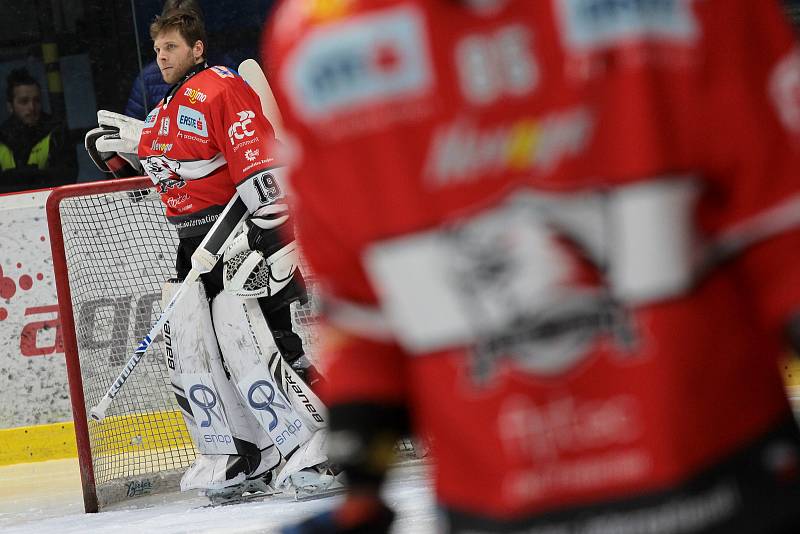 Druhý zápas čtvrfinále play-off sehráli znojemští Orli proti Vienna Capitals v pátek večer.