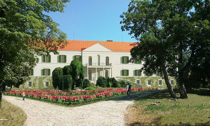 Chátrající zámek v Hrušovanech nad Jevišovkou opraví. Vznikne tam obřadní síň, koncertní a taneční sál i zázemí pro ZUŠ. Také muzeum Hrušovanska. Malby tam zanechal i malíř Alfons Mucha.