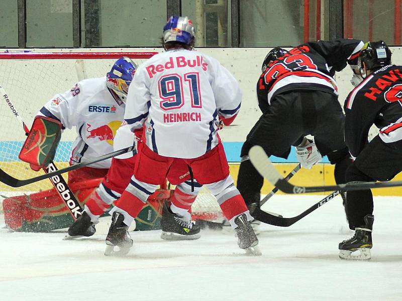 Dva góly v první třetině nastartovaly výhru znojemských hokejistů nad Salzburkem.