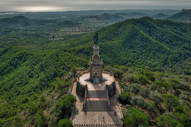 Z cest po Mallorce. Návštěva svatyně San Salvador.