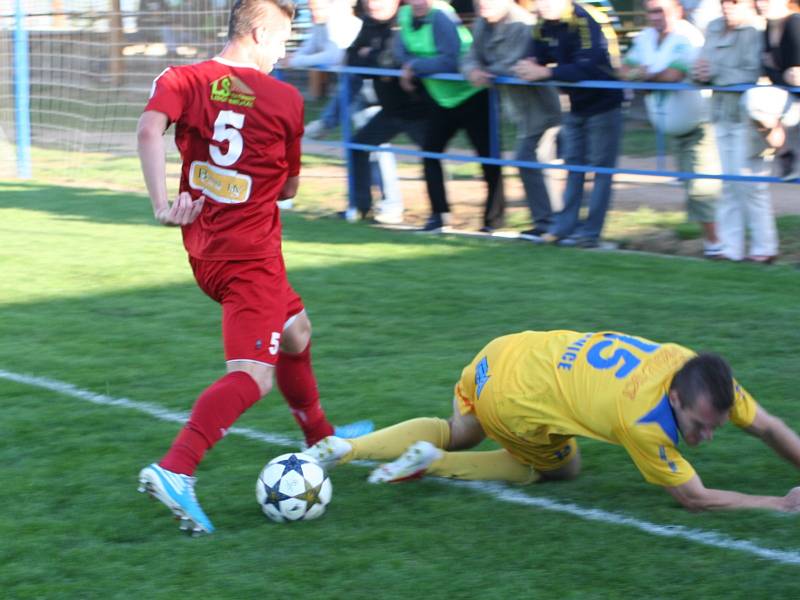 Tasovice prohrály doma s Velkým Meziříčím 1:3. 