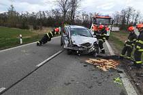 Nehoda tří aut u Citonic měla tragické následky.