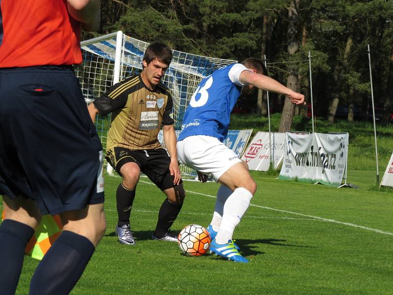 Znojemští fotbalisté si komplikují postup do 1. ligy.