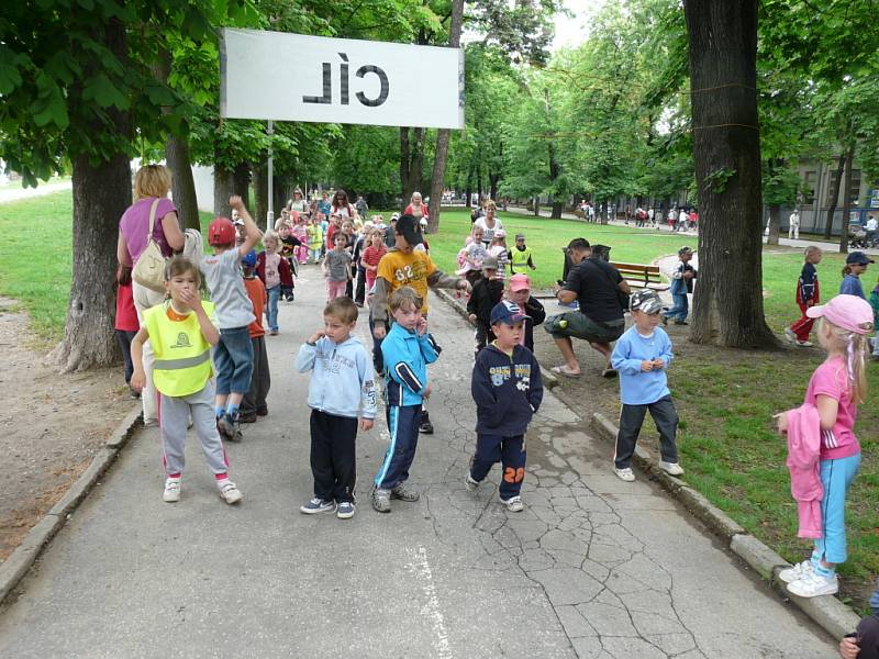 Jedenáctý ročník Běhu naděje uspořádali v úterý ve Znojmě organizátoři ze znojemského Sokola. 