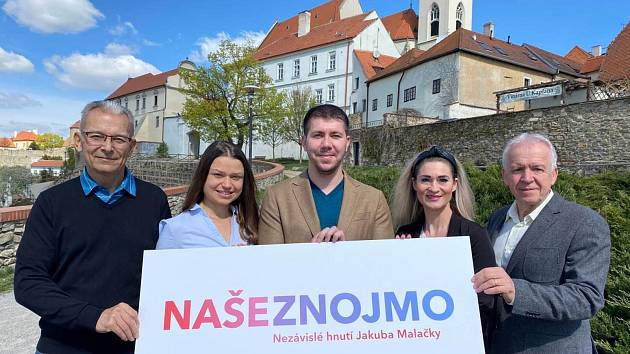 Starosta Znojma Jakub Malačka se bude o přízeň voličů ucházet s vlastním hnutím Naše Znojmo.
