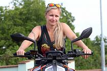 Denisa Vaňková miluje motorky už od dětství.