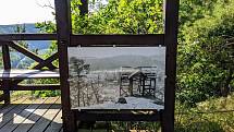 Výlet na hardeggskou vyhlídku. Původní vyhlídkový altán z roku 1885 vybudovaný znojemským turistickým klubem se nazýval Luitgardina vyhlídka. Později zpustl a byl zcela zničen.