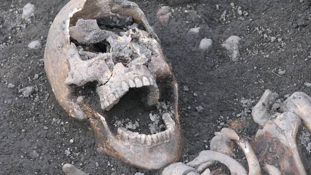 Archeologické vykopávky na Václavském náměstí ve Znojmě