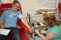 Krumlovští maturanti darovali společně krev