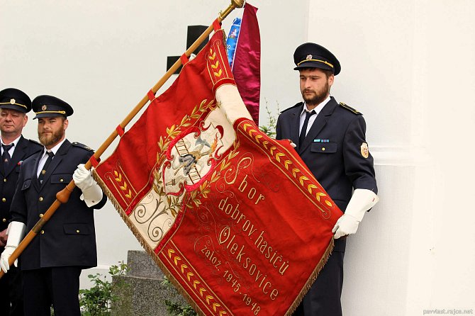 Sto třicet let od založení Sboru dobrovolných hasičů si připomínali v Oleksovicích.