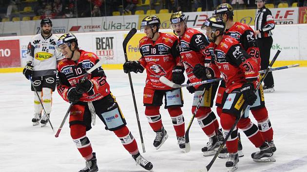 Hokejisté Znojma přehráli Dornbirn 4:3.