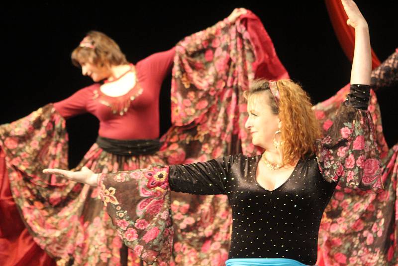 Znojemské divadlo zažilo 14. Přehlídku orientálních tanců.