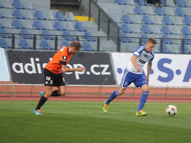 Fotbalisté Znojma prohráli s prvoligovým Libercem v odvetném zápasu poháru 1:2.