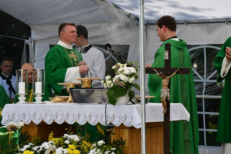 Primice novokněze Martina Mokrého v Blansku.