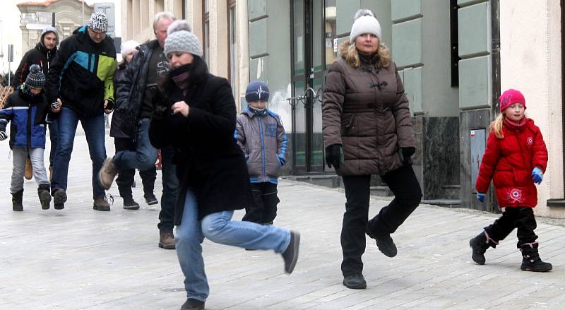 Jiří Kotáb a Michaela Cahová stojí za pořádáním prvního oficiálního Silly Walk Znojmo.