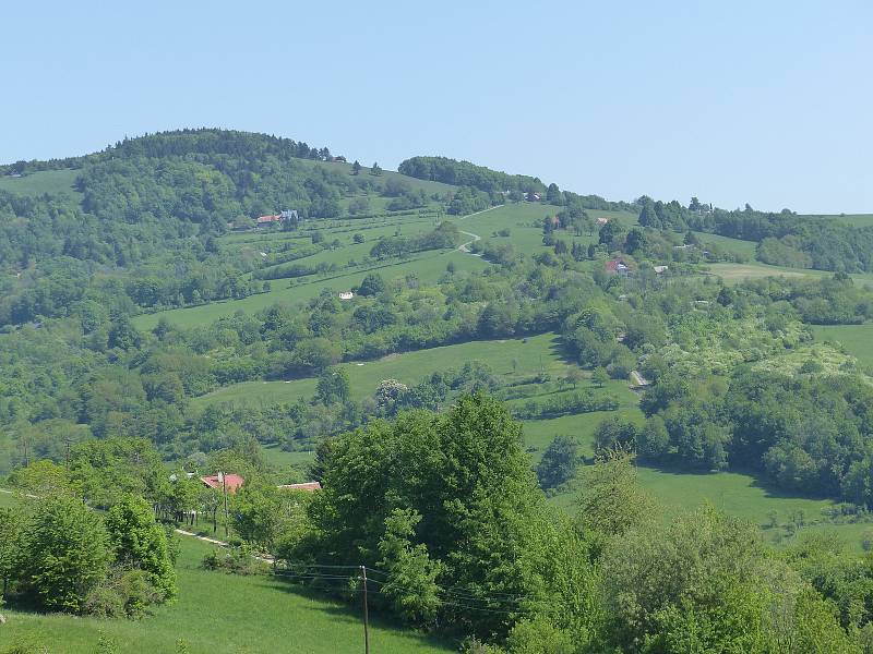 Kopanice v CHKO Bílé Karpaty.