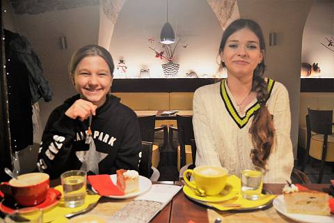 Ukrajinští studenti z Přímky slavili poprvé moravské Vánoce.