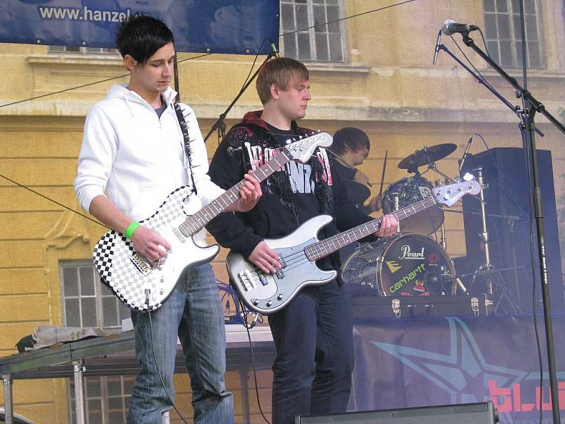 Znojemsklý rockový festival Louka Open 2010.