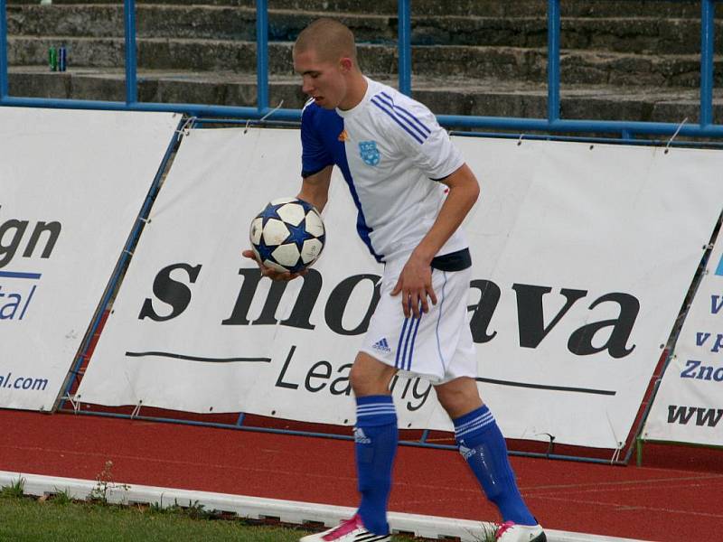 Znojemští fotbalisté s exligovým Zlínem remizovali 1:1. 