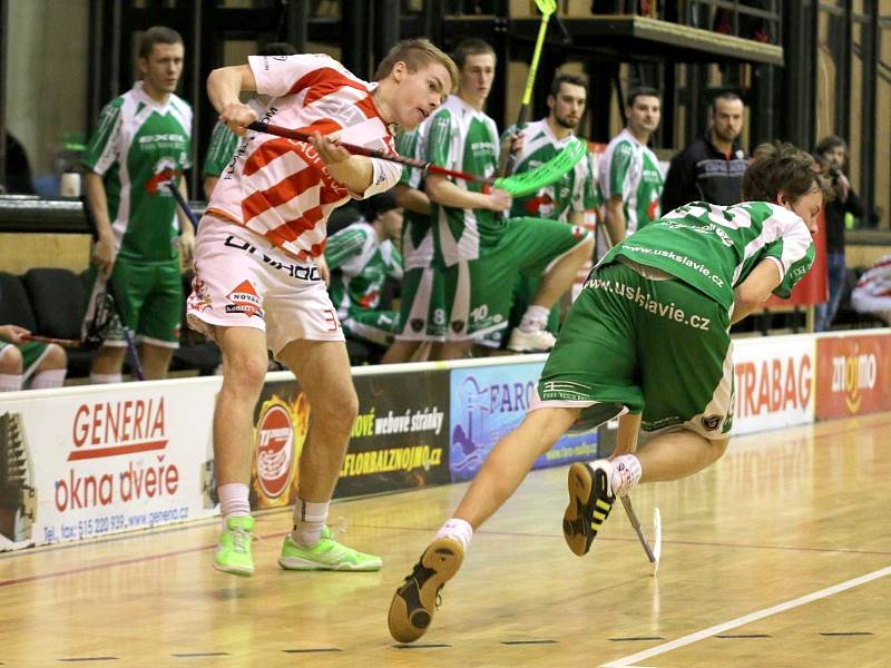 Znojemští hráči se prali o body s Ústím nad Labem. Marně.