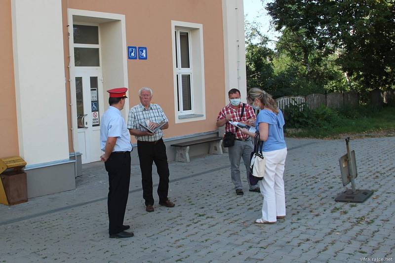 V Hodonicích si připomněli 150 let od jízdy prvního vlaku z tamní stanice.