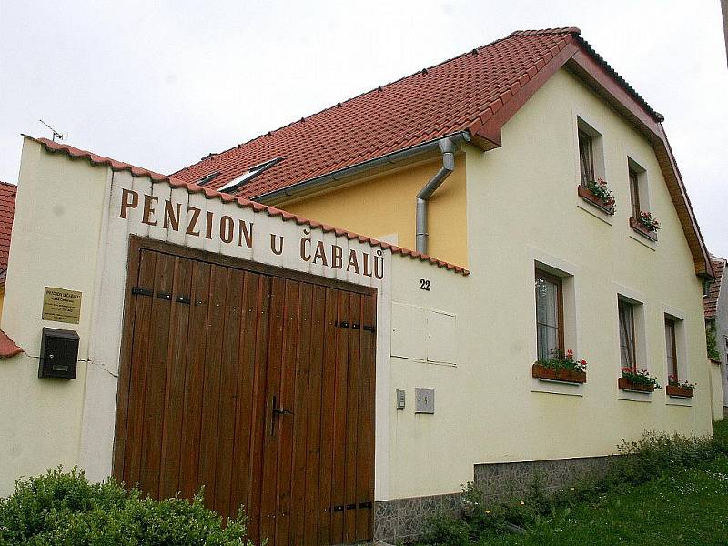 Příhraniční obec Lukov na Znojemsku.