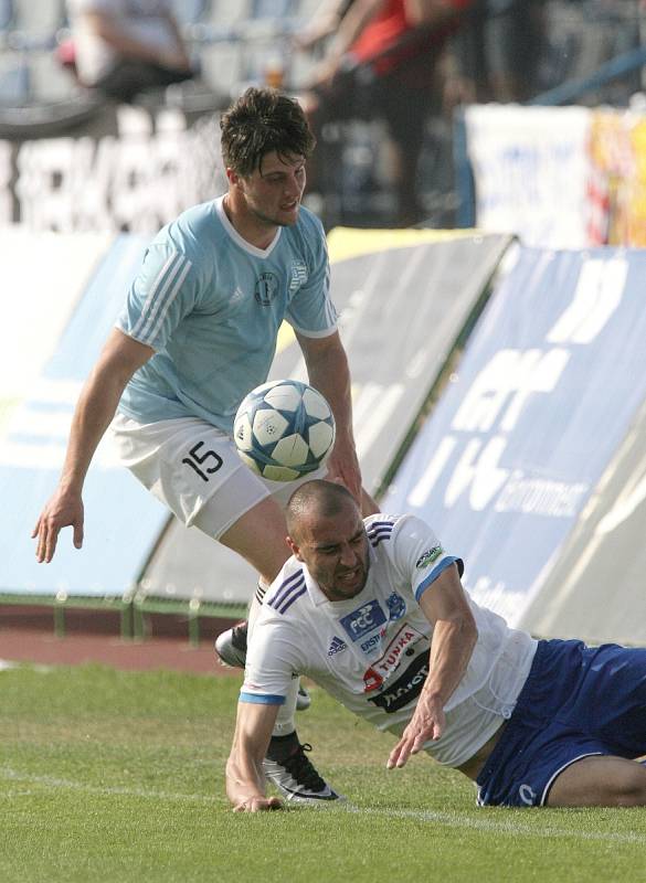 Fotbalisté 1. SC Znojmo zakončili sezonu FNL před svými fanoušky vysokou výhrou, když nastříleli sestupujícímu Vyšehradu osm branek. Ročník ukončili na třetím místě s tříbodovou ztrátou na postupující Hradec Králové a Karvinou.