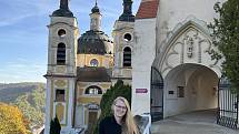 Kateřina Doležalová (na snímku) je nová kastelánka zámku Vranov nad Dyjí. Střídá předchůdce Radka Ryšavého.
