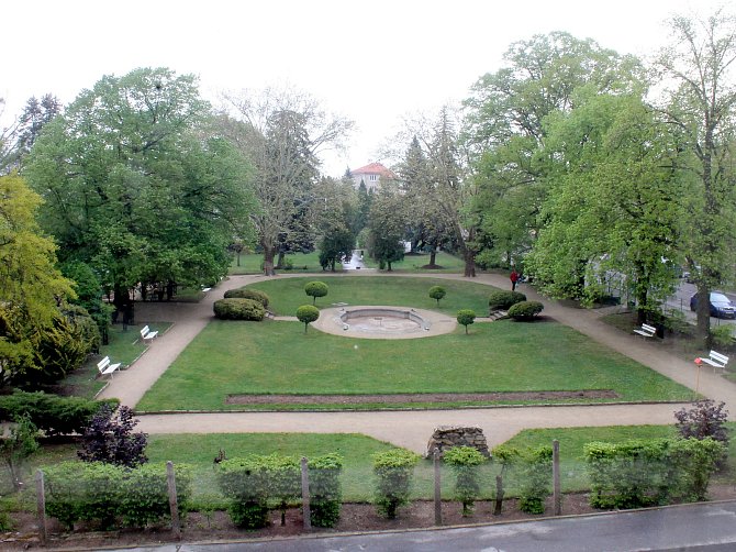 Jubilejní park ve Znojmě. Ilustrační foto.