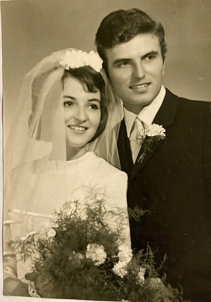 Svatební fotografie 1968