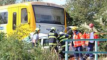 V pátek 18. srpna vjela u železniční stanice Olbramkostel na Znojemsku na železniční přejezd Octavia v době, kdy tudy projížděl motorový vlak. Při srážce zemřeli dva lidé, dítě ve vážném stavu transportovali záchranáři vrtulníkem do Brna.