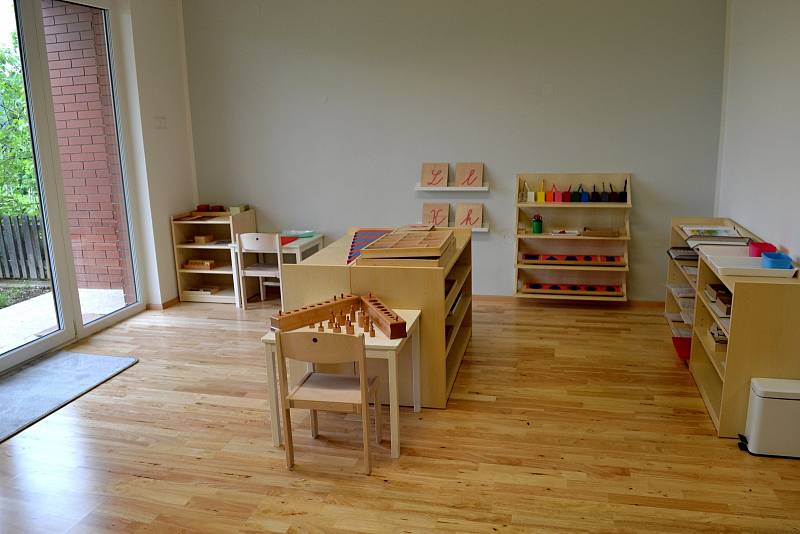 Nově otevřená Montessori mateřská škola Dobromysl ve Znojmě.
