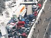 Extrémní mrazy trápily Vysočinu i dříve: hromadná nehoda na D1, popadané stožáry