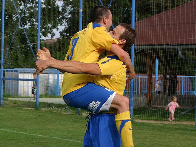 Fotbalisté Tasovic porazili hráče Žďáru nad Sázavou 3:1.