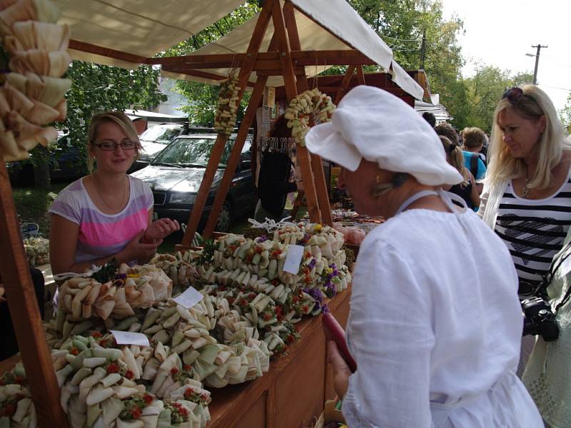 Slavnosti chleba ve Slupu.