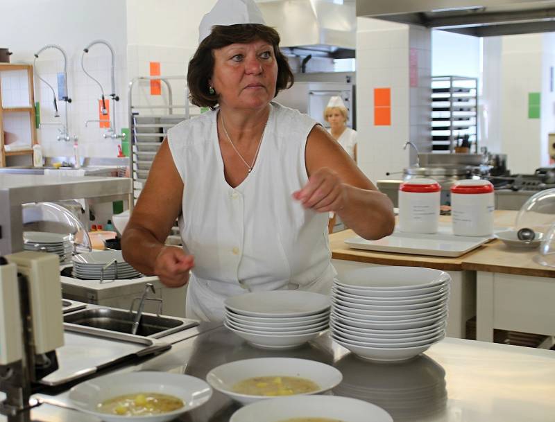 Novou školní jídelnu získali se začátkem školního roku žáci přímětické Základní školy Prokopa Diviše.