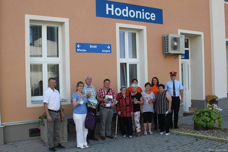 V Hodonicích si připomněli 150 let od jízdy prvního vlaku z tamní stanice.