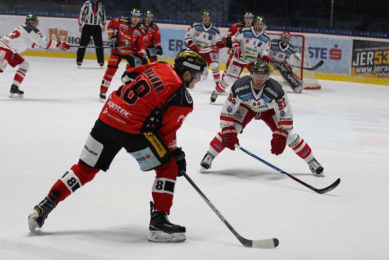 Hokejisté Znojma nestačili na Bolzano v prodloužení.