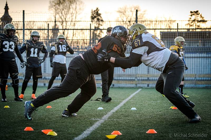 Příprava Znojmo Knights.