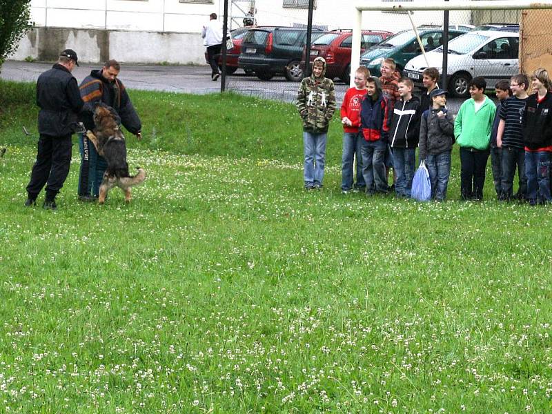 Den otevřených dveří Policie České republiky ve Znojmě.